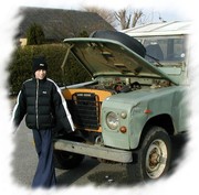 Vi har hentet donorbilen og jeg fryser!