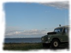At Far island, overlooking the old "Storstrmsbro" - Denmark